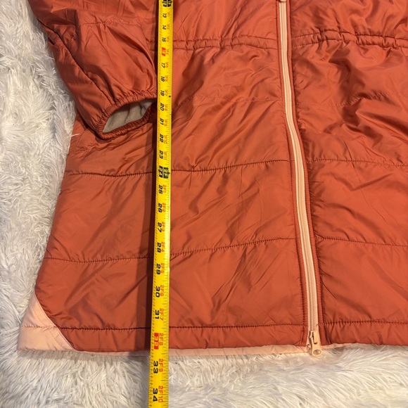 Columbia Women's Flash Challenger Sherpa Lined Long Jacket size XXL IN PEACH - Picture 6 of 14